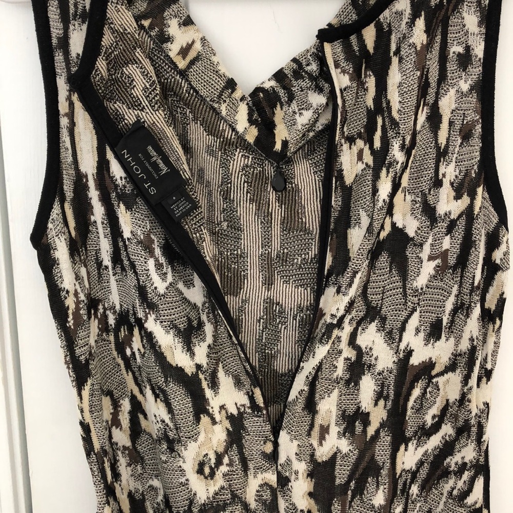 ST.JOHN sleeveless dress